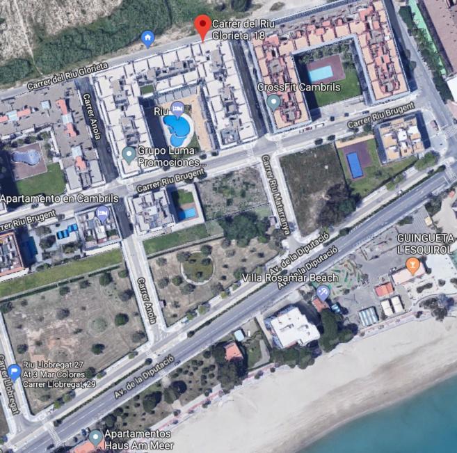 شقة Augusta Beach كامبريلس المظهر الخارجي الصورة